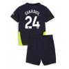 Baby Fußballbekleidung Manchester City Josko Gvardiol #24 Auswärtstrikot 2024-25 Kurzarm (+ kurze hosen)